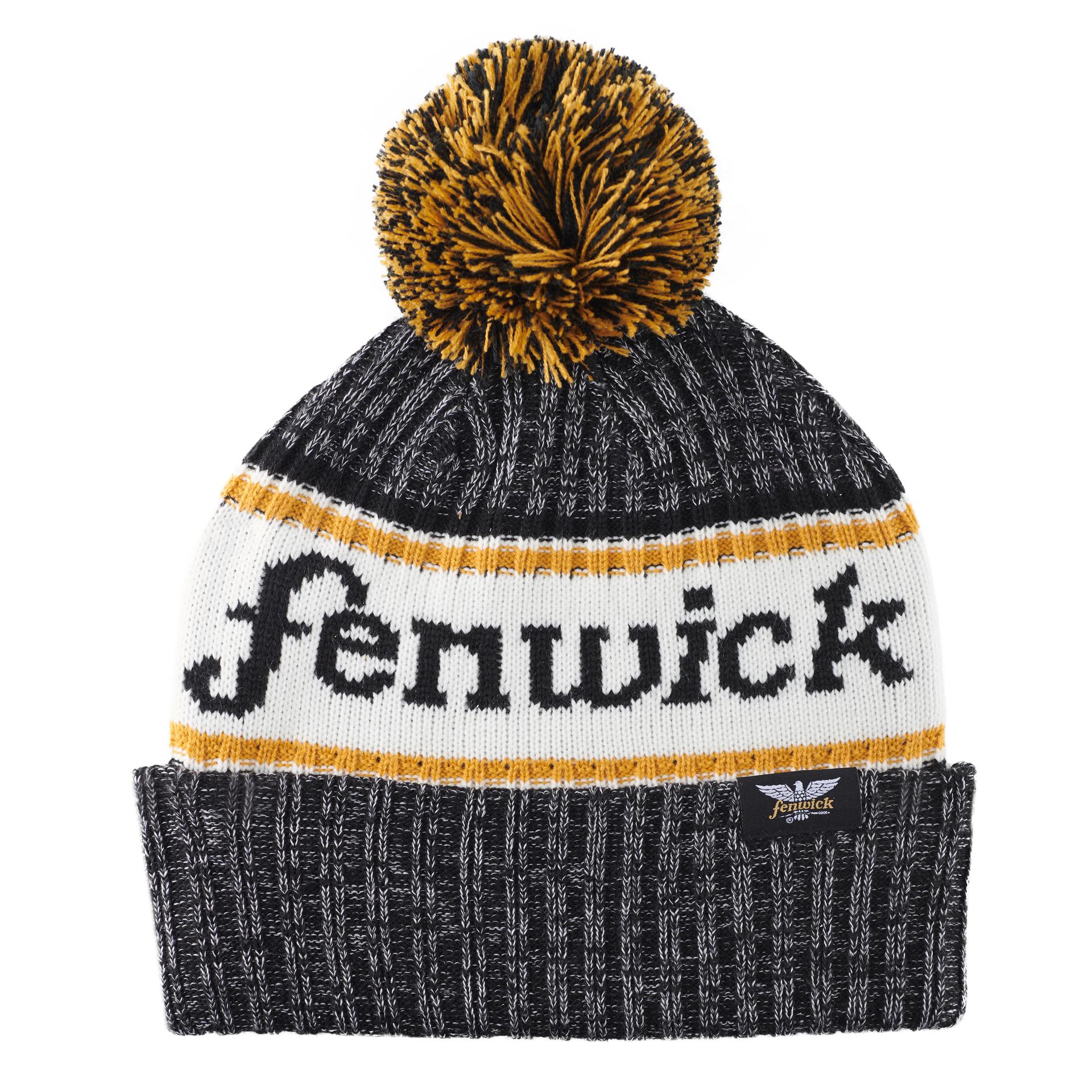 Classic Rib Knit Beanie with Pom-Pom | Fenwick