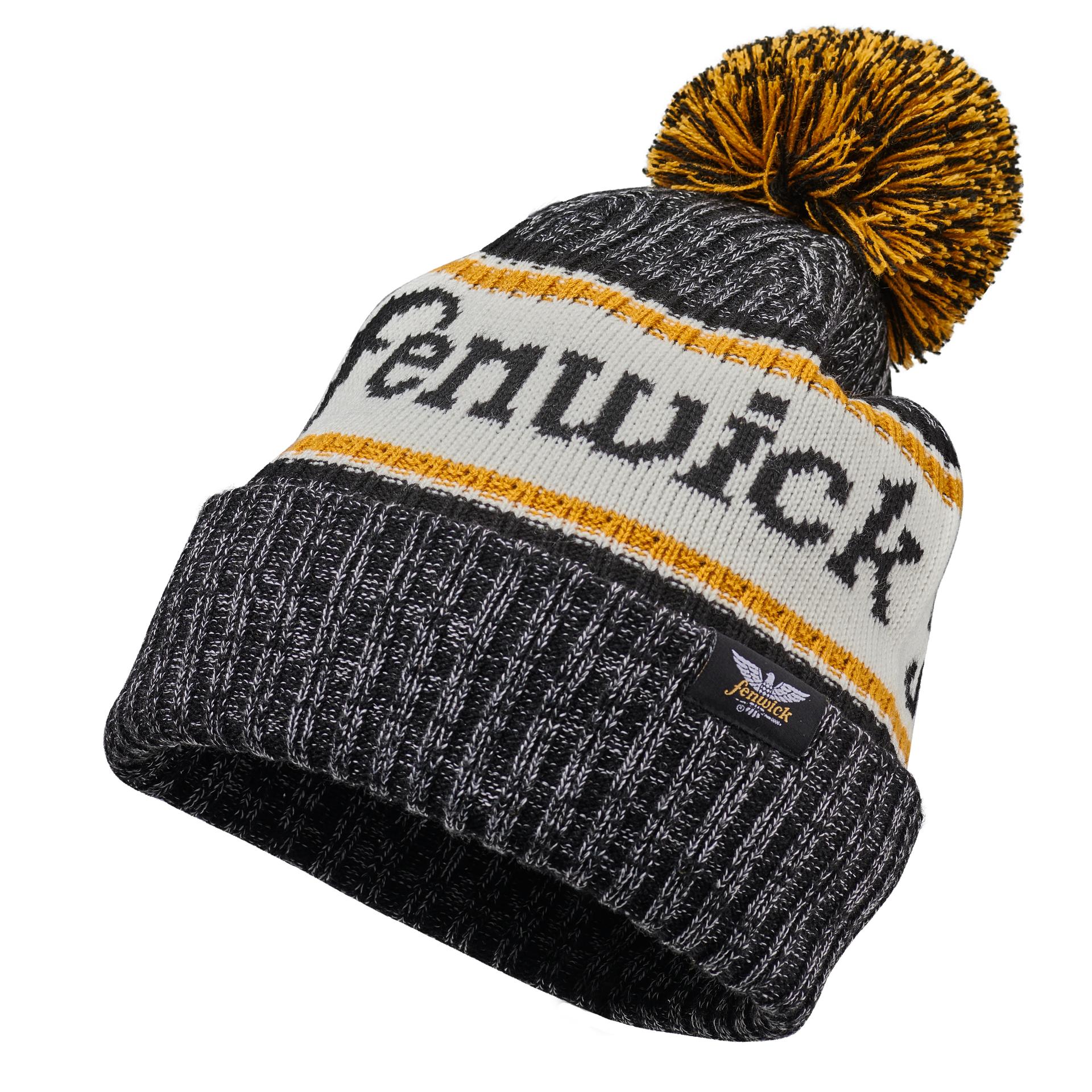 Classic Rib Knit Beanie with Pom-Pom | Fenwick